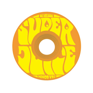60mm Super Juice Orange 78a OJ Skateboard Wheels Orange