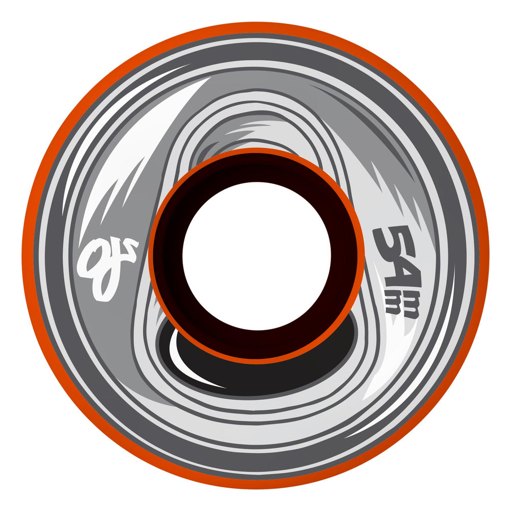 54mm / 92A Frozen Energy Keyframe | Soft Skateboard Wheels