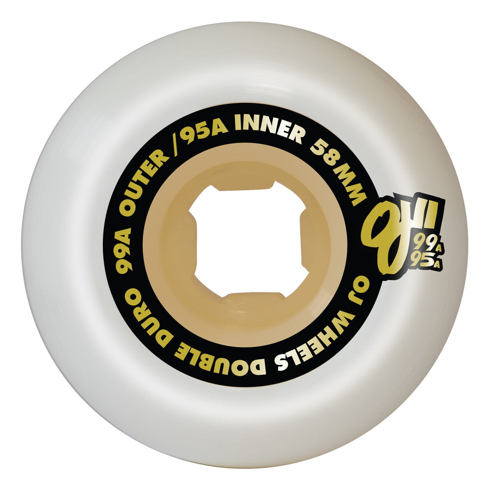 DOUBLE DUROS スケートボードウィール 58mm 95A DOUBLE DUROS スケートボードウィール 58mm 95A OJ WHEELS