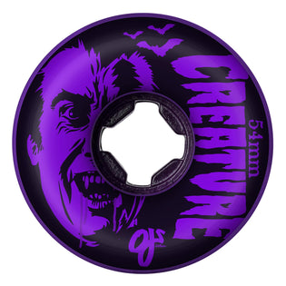 54mm Creature Vampire Bloodsuckers Purple 99a OJ Skateboard Wheels Purple