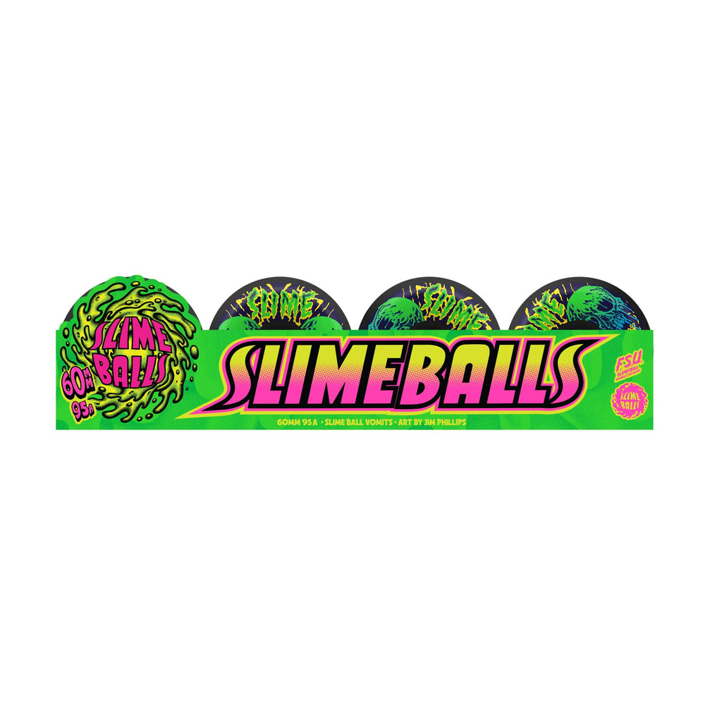 60mm natas kaupaspanther 95a スライムボールウィール Slime Balls: Natas Kaupas Panther Vomit Wheels - CalStreets