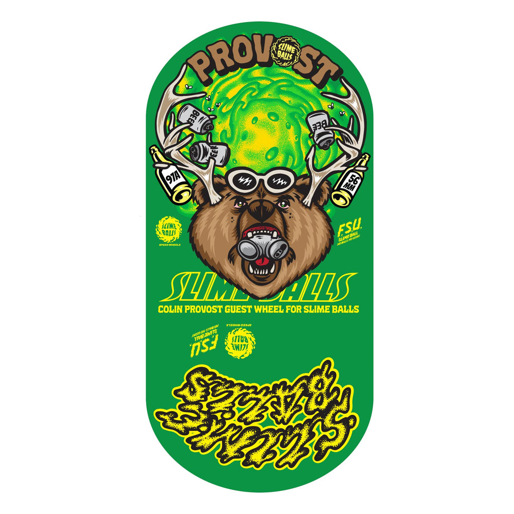 56mm Collin Provost Beer 97a | Vomit Mini | Slime Balls Skateboard