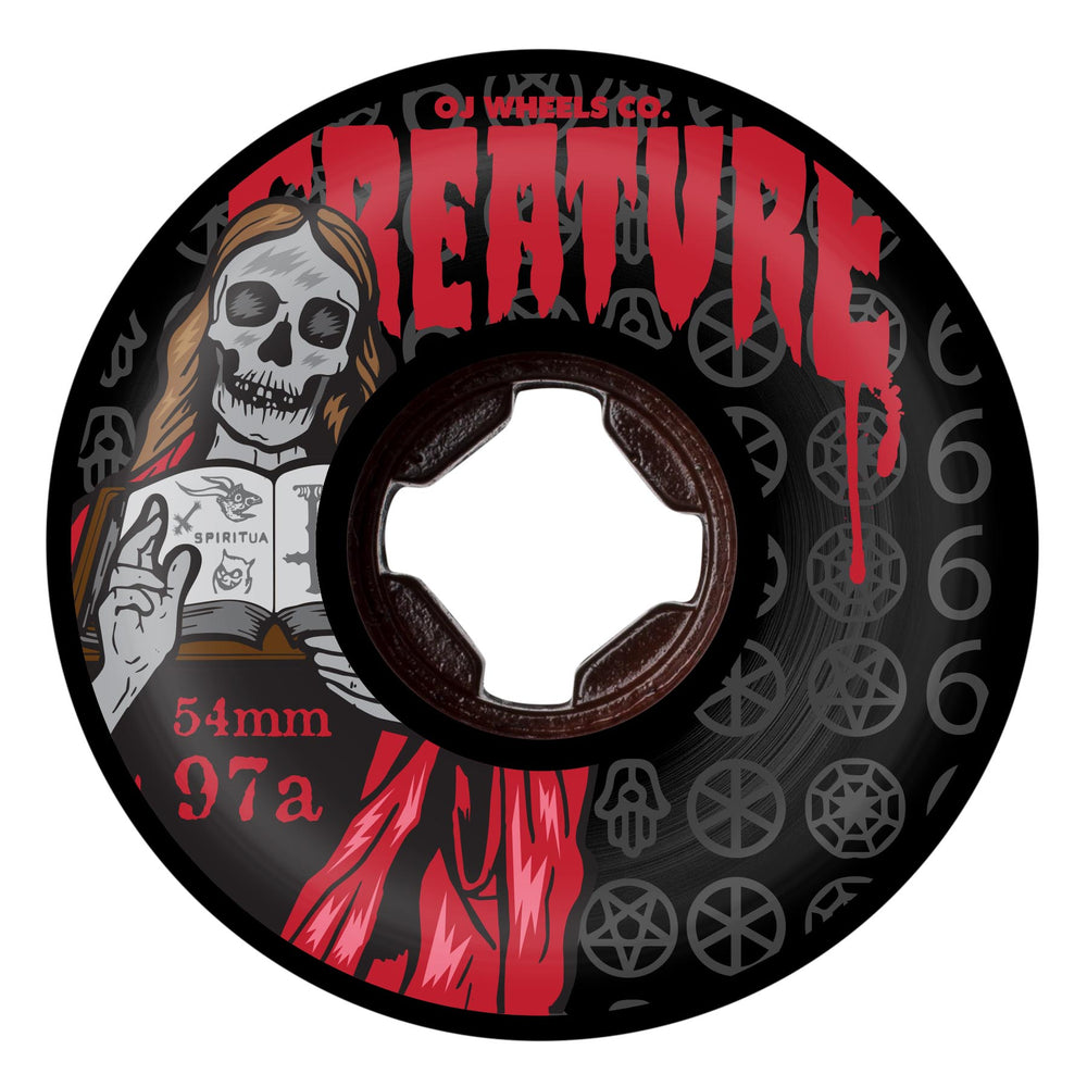 54mm Bloodsuckers Hardline 97a | OJ Skateboard Wheels