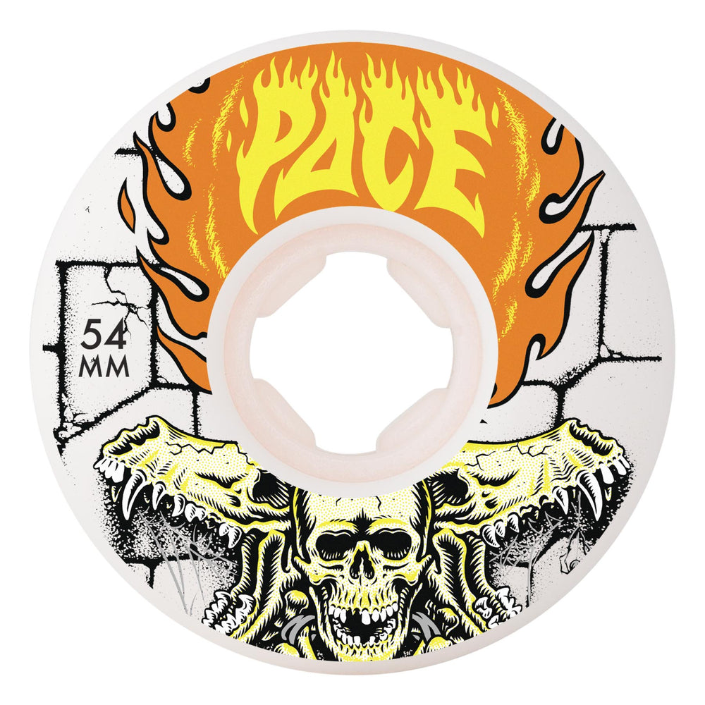 OJ Wheels Elite Hardline 54mm 101a White/Gold - CalStreets