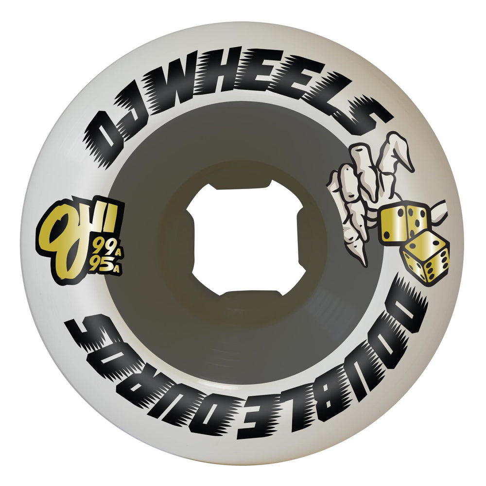 58mm / 99-95A Mini Combo White Black | Double Duro | OJ