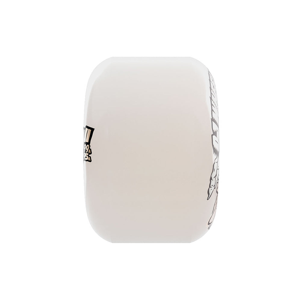 56mm /99-95A Chubbies White Gum | Double Duro | OJ Skateboard Wheels