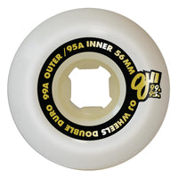 56mm / 99a/95a Double Durometer Chubbies | Wide | OJ Skateboard Wheels