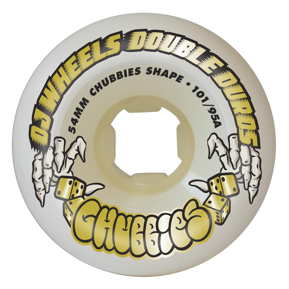 新品　OJ wheels DOUBLE DURO 54mm 101A 95A OJ Double Duro Mini Combo 101a/95a Skateboard Wheels - Gum
