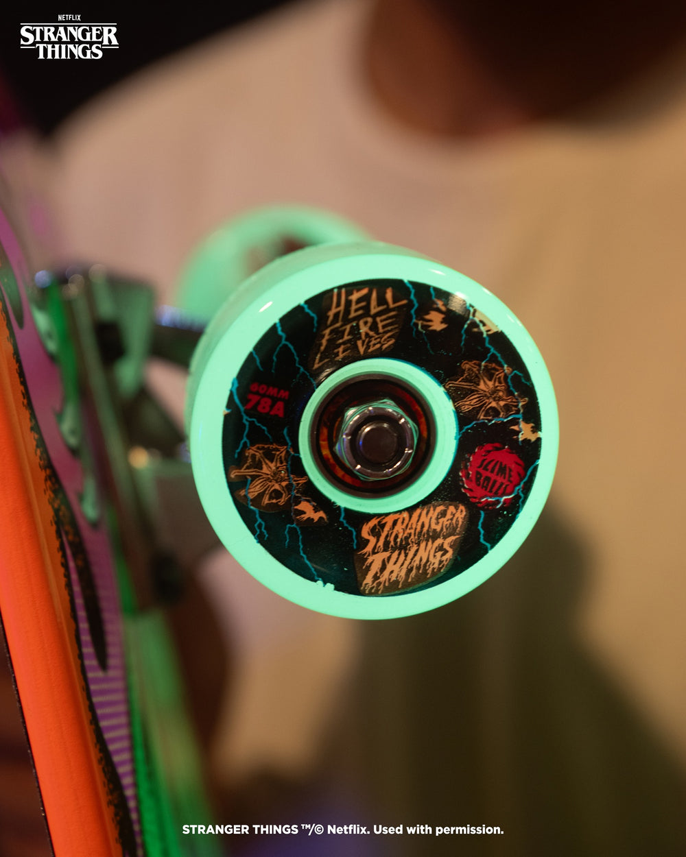 60mm/78a Meek Slasher Eddie | Glow In The Dark Skate Wheels