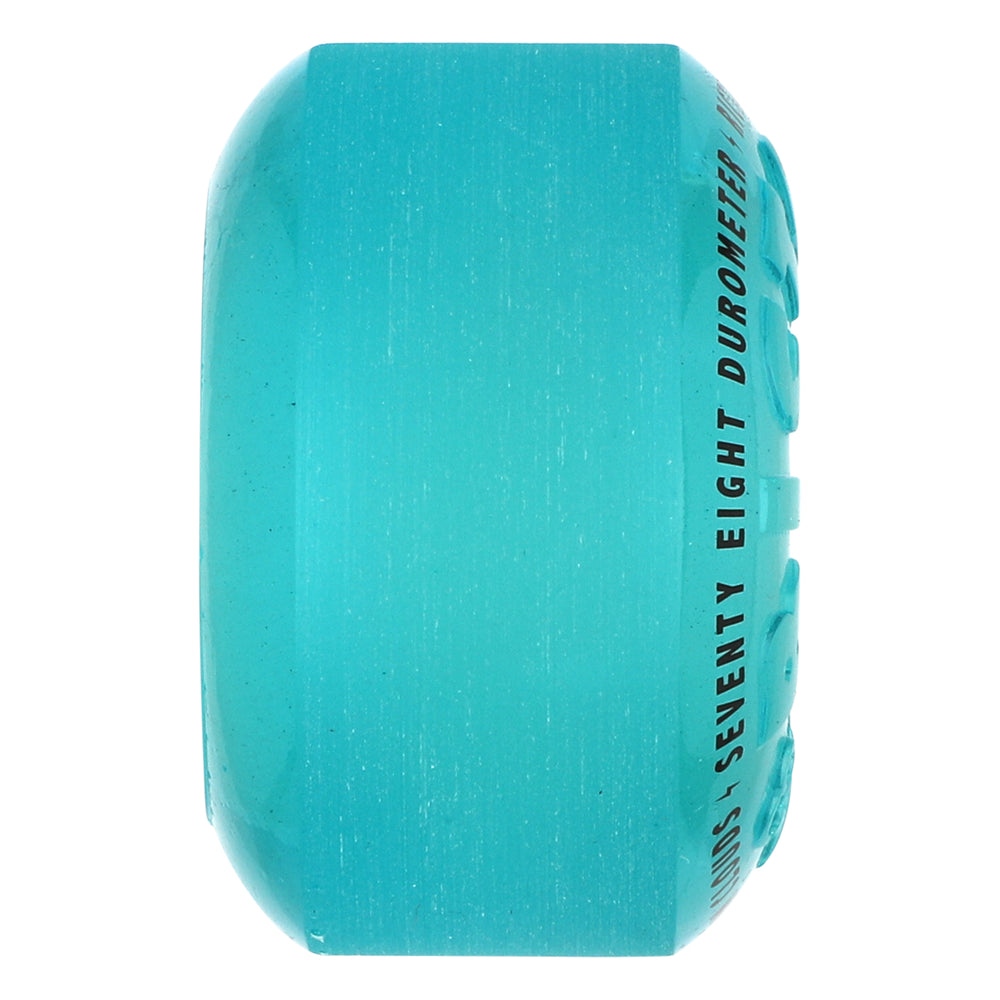 55mm Sky Blue Clouds Red 78a | Glow In The Dark | Ricta