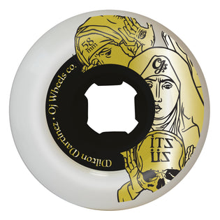 58mm Double Duro Martinez Its Us Witches Mini Combo 99a/95a OJ Skateboard Wheels White