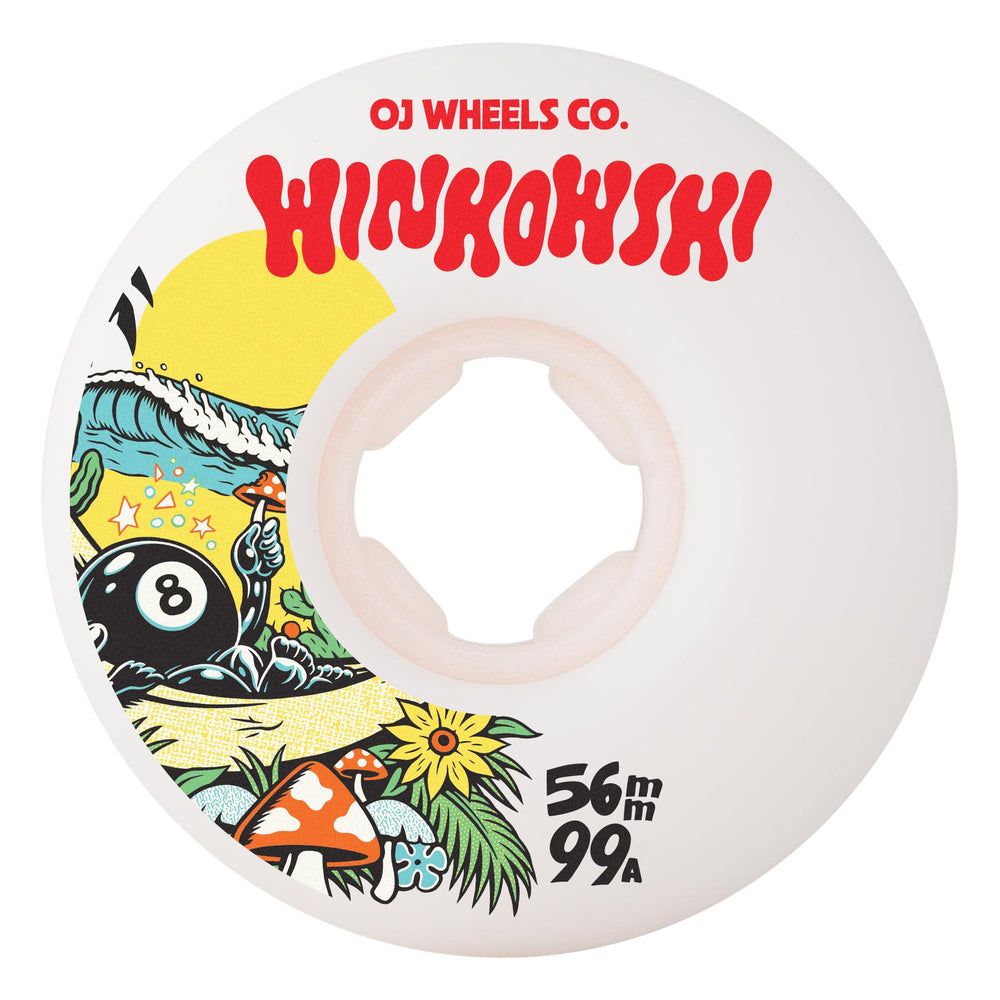 56mm Winkowski Mushroom Elite Mini Combo 99a | OJ Skateboard Wheels