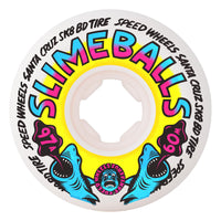 60mm Heritage Shark Spew Vomits 97a | Slime Balls Skateboard Wheels