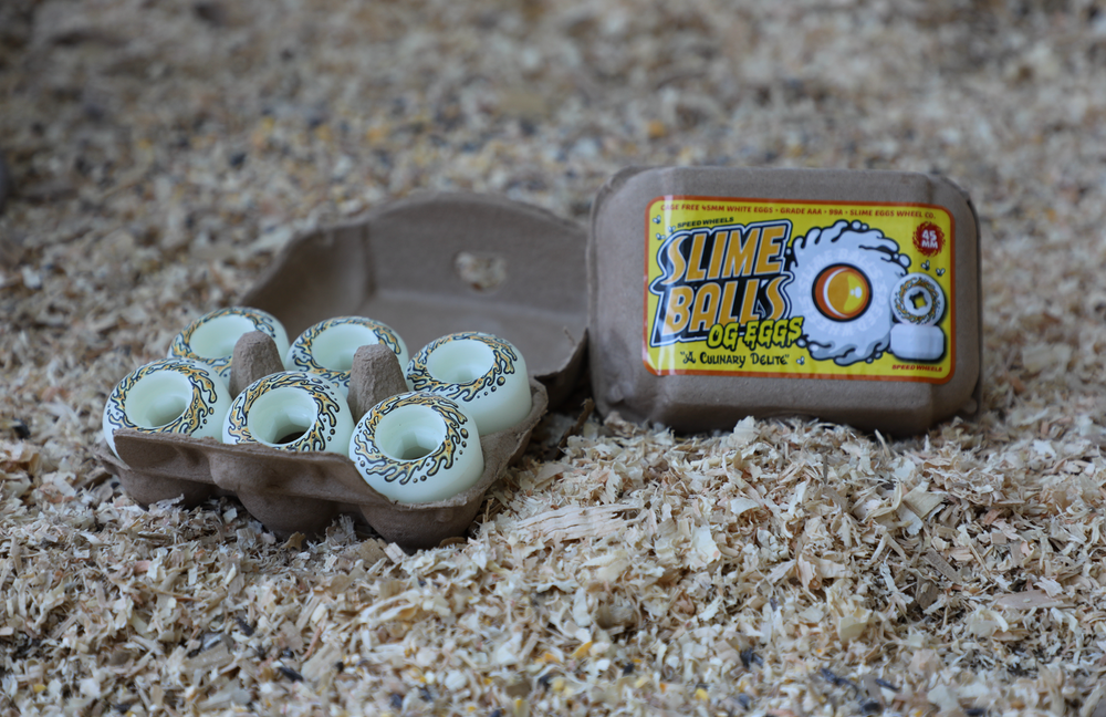 45mm - 99a OG Eggs 1/2 Dozen | Small Wide Wheels | Slime Balls