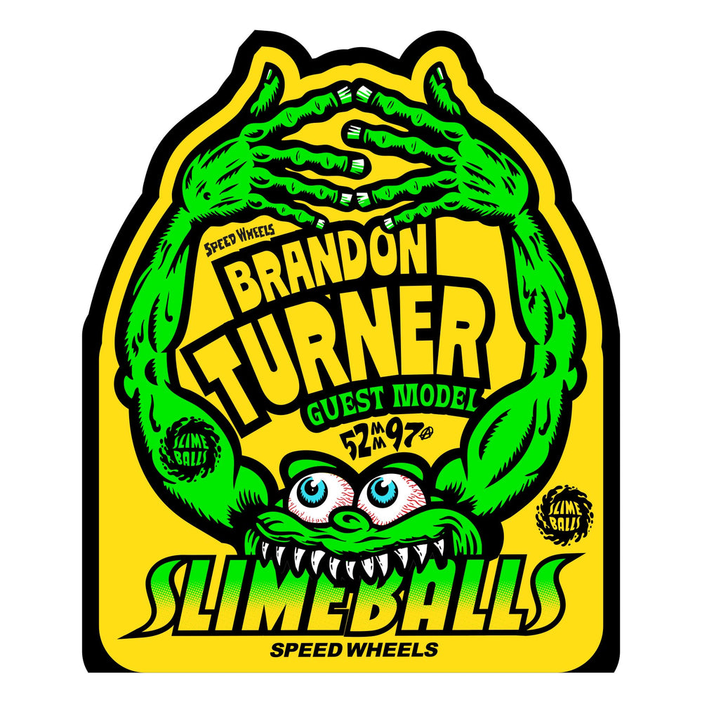 52mm / 97A Brandon Turner | Guest Pro | Slime Balls