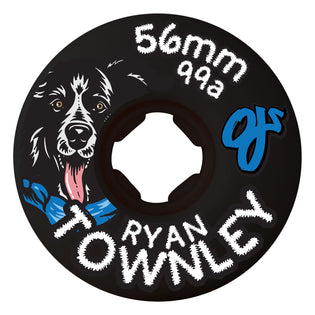 56mm Ryan Townley Pup Chubbies 99a OJ Skateboard Wheels White