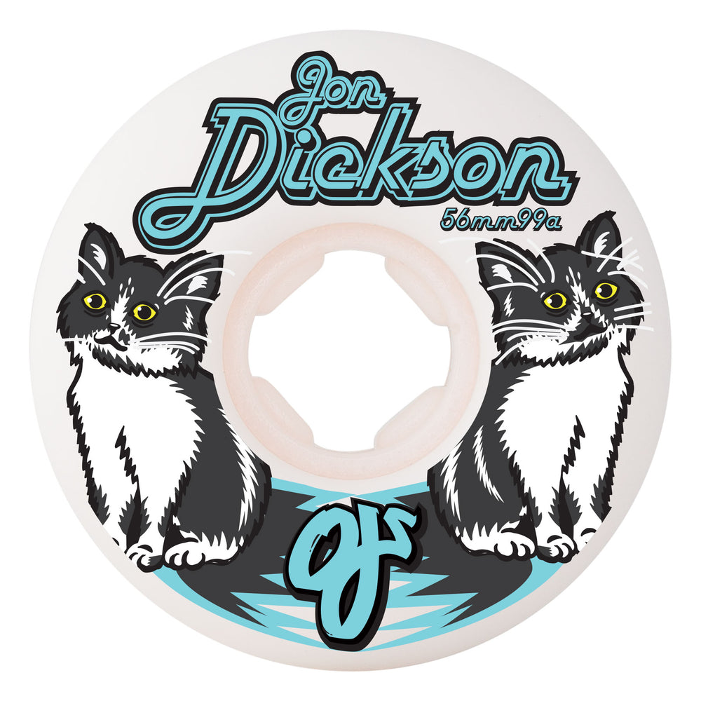 56mm Jon Dickson Cat Chubbies 99a | OJ Skateboard Wheels