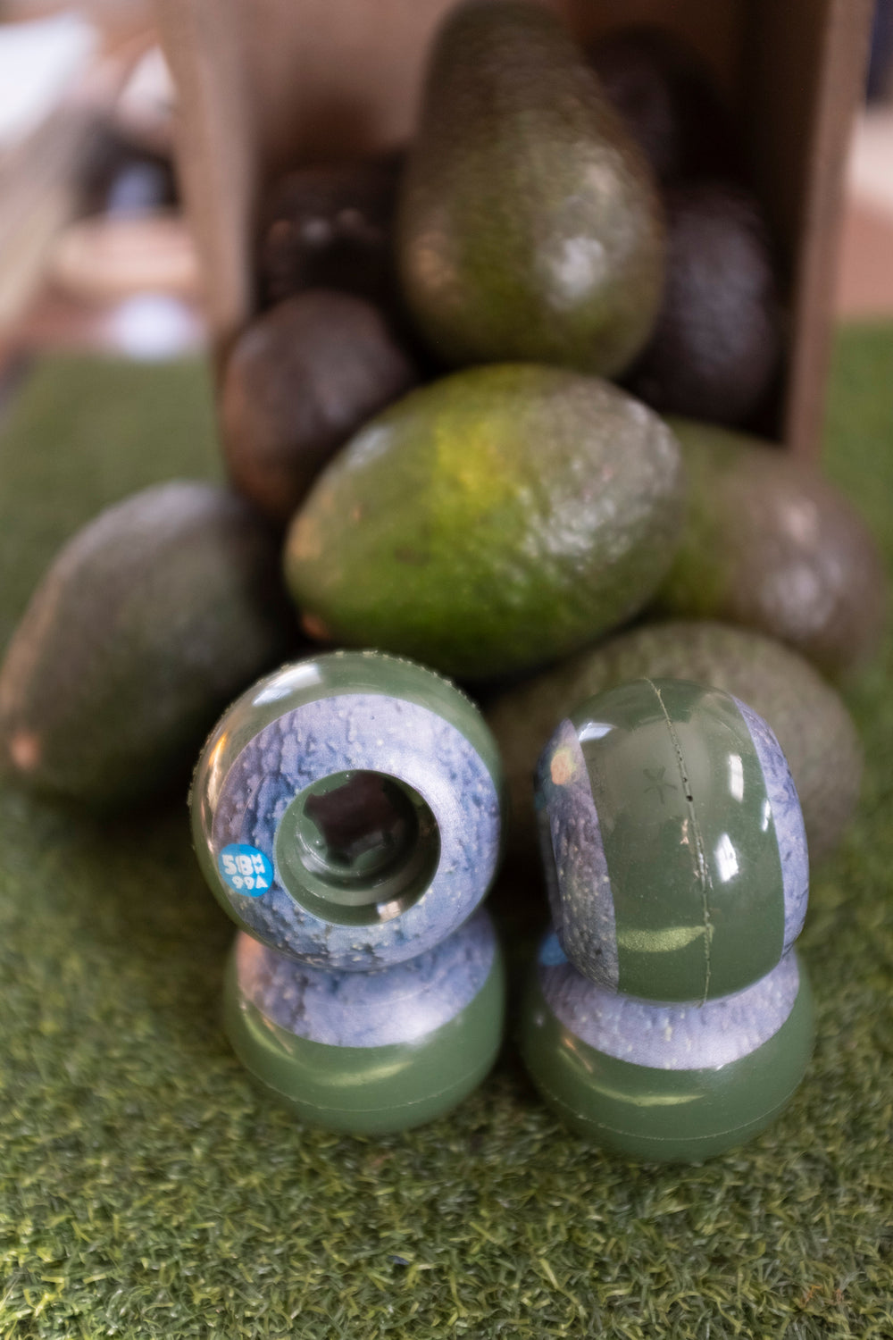 58mm - 99a Lil Doodies Cados | Slappy Round Wheels | OJ Skate Wheels