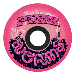 60mm Pink Worms Super Juice 78a OJ Skateboard Wheels Pink