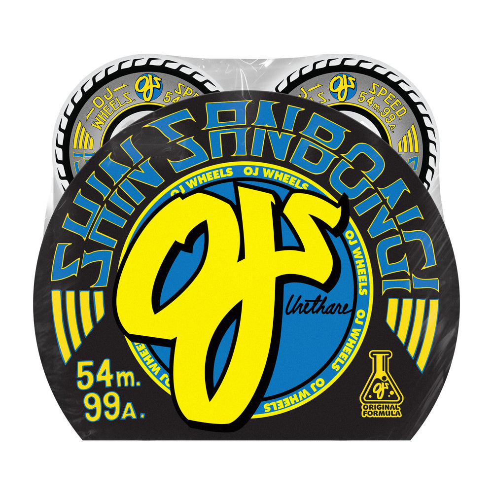 54mm Shin Sanbongi Mini Combos 99a | OJ Skateboard Wheels