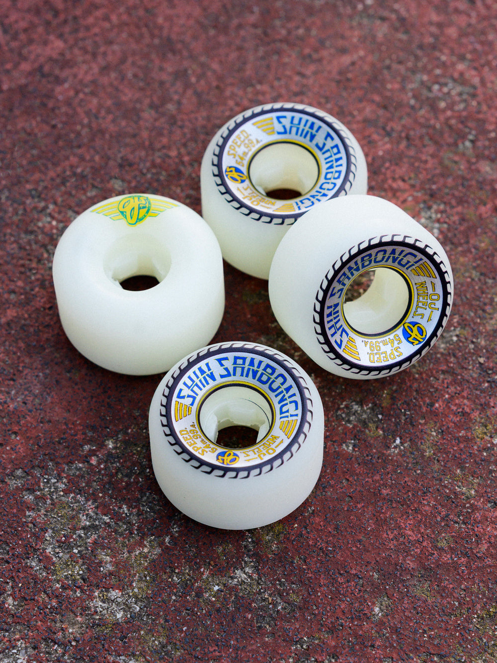 54mm Shin Sanbongi Mini Combos 99a | OJ Skateboard Wheels