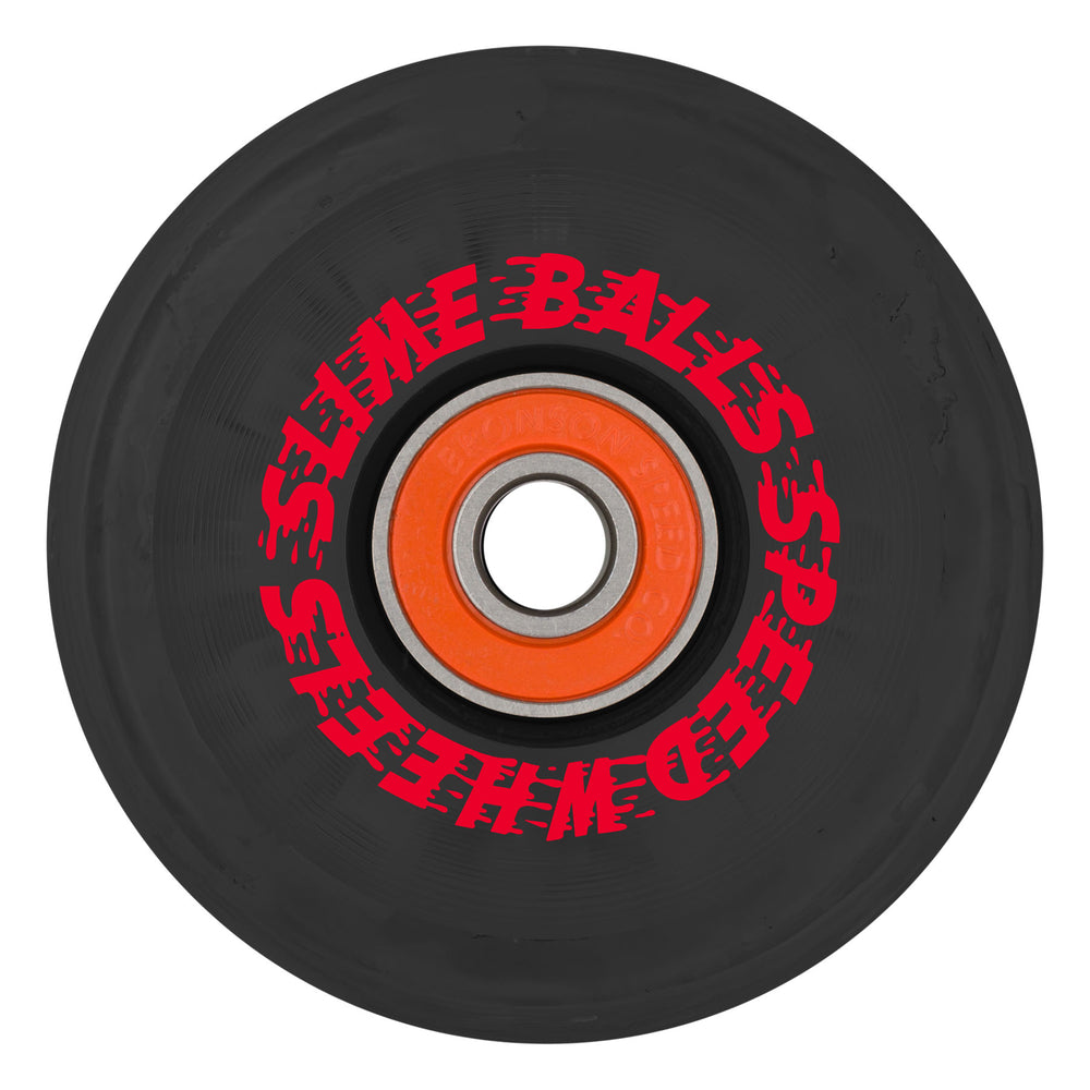 Grave of Slimes BLACK.Mサイズ 66mm / 78a SB Flame | Light Ups LED Skateboard Wheels | Slime Balls