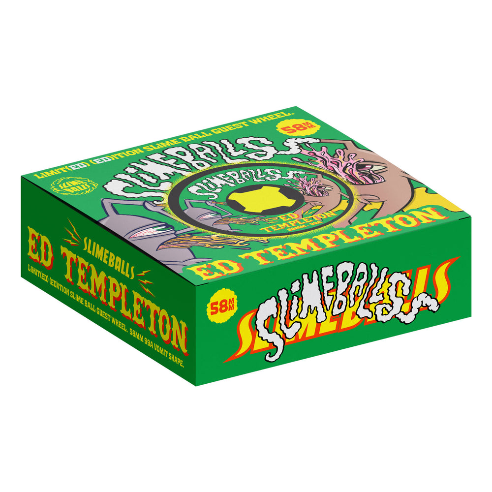 58mm/99a Ed Templeton Vomits | Guest Pro | Slime Balls Skateboard