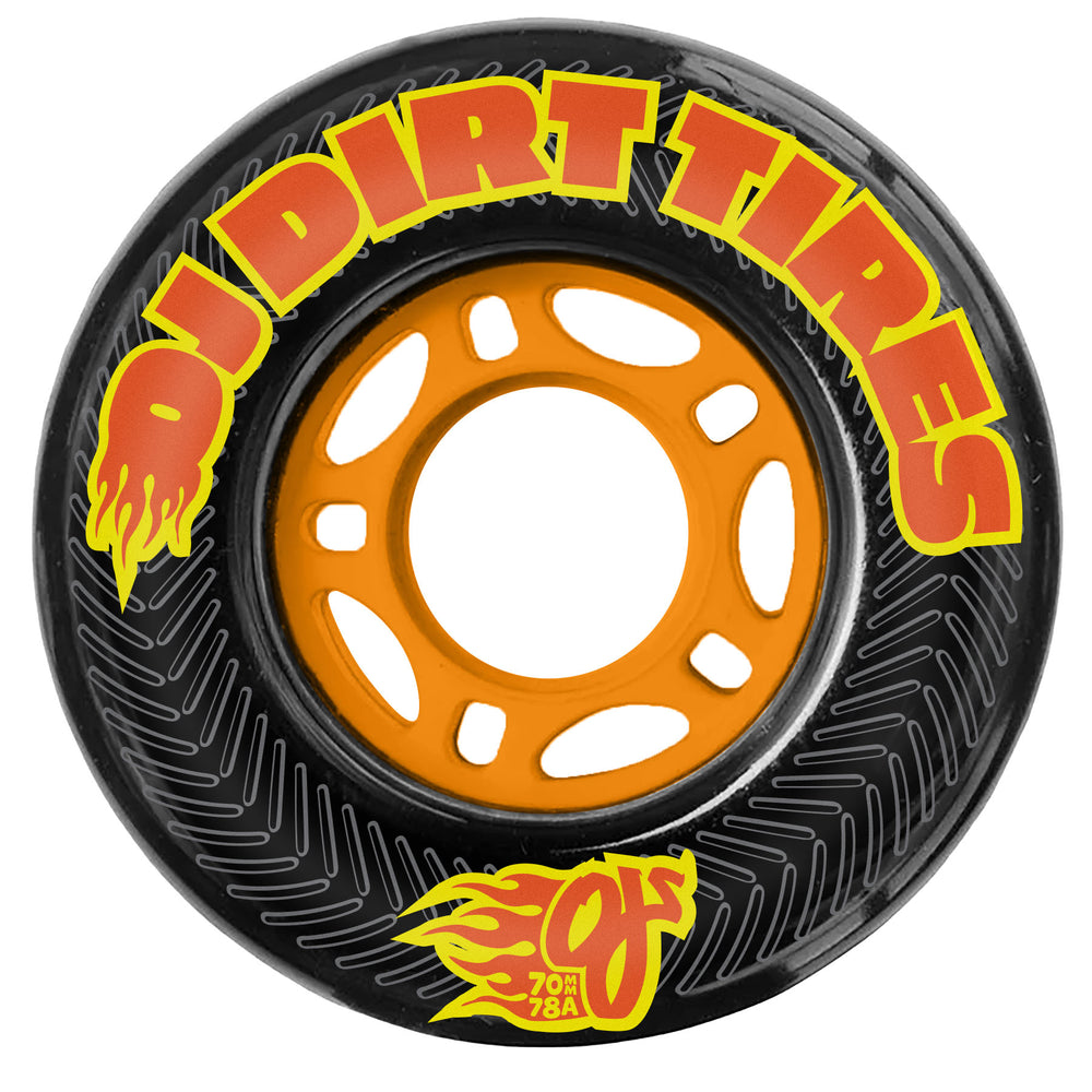 70mm/78A Dirt Tires Thunder Juice | Engraved Treads | OJ
