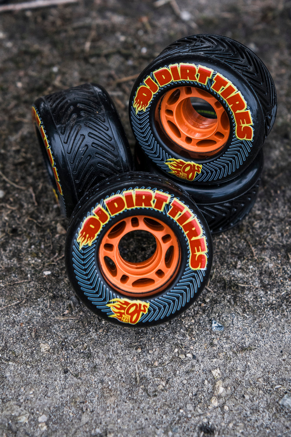 70mm/78A Dirt Tires Thunder Juice | Engraved Treads | OJ