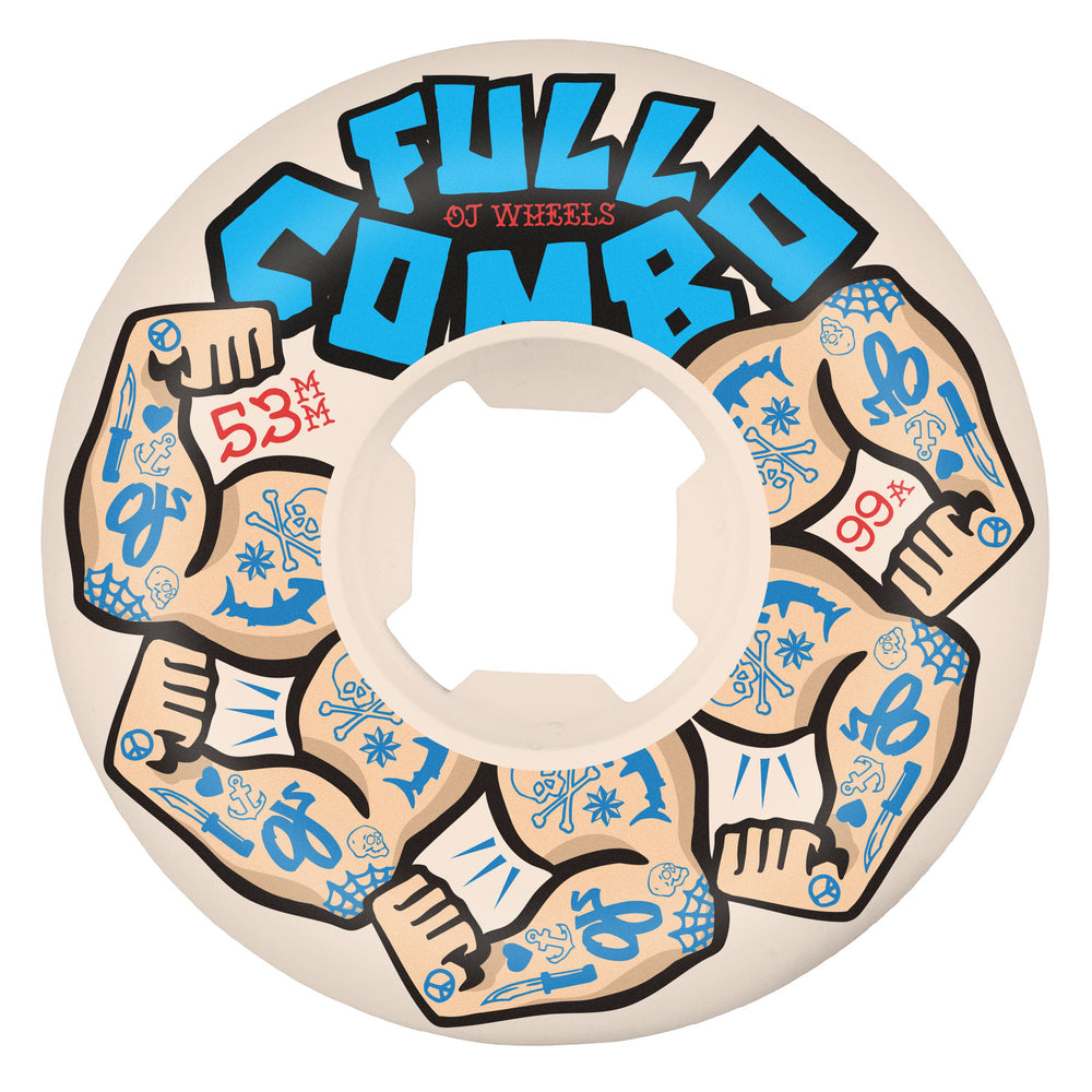 スケートボード OJ wheel full combo shape 53mm 53mm Team Full Combo 99a | Extra Wide | OJ Skateboard Wheels