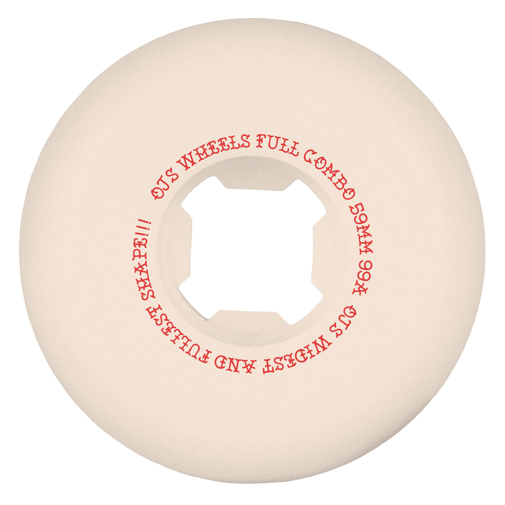 59mm Team Full Combo 99a | Extra Wide | OJ Skateboard Wheels