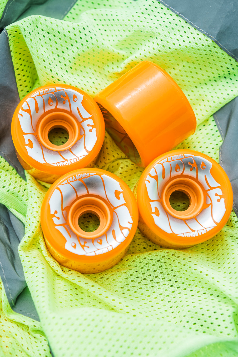 60mm Super Juice Neon Orange 78a | OJ Skateboard Wheels
