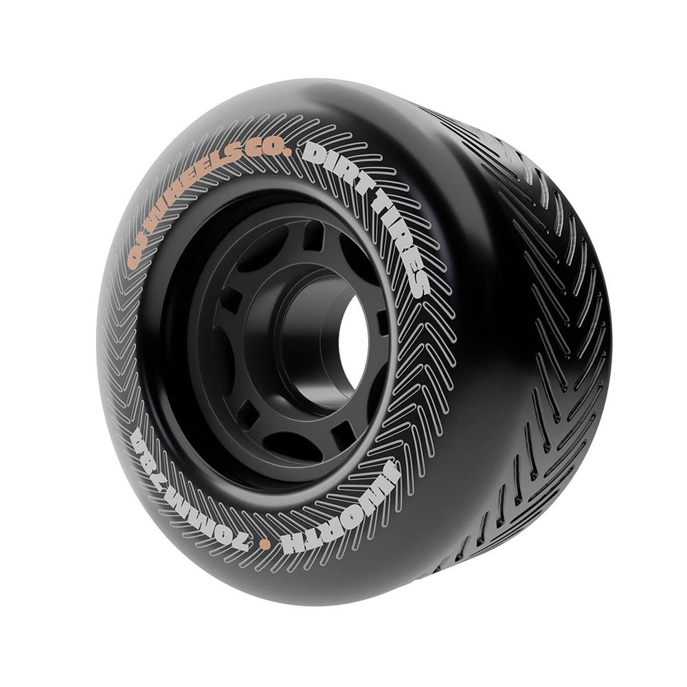 70mm/78A Worthington Dirt Tires Thunder Juice | Engraved Treads