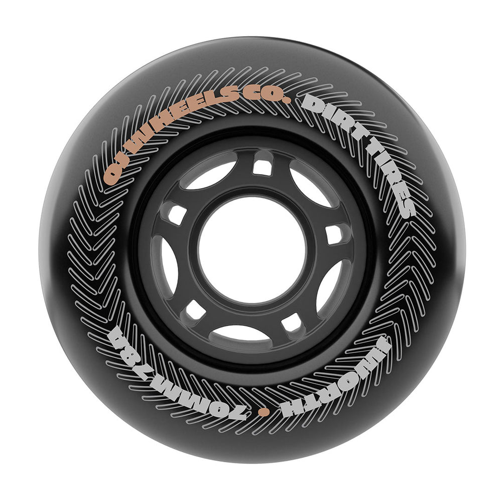 70mm/78A Worthington Dirt Tires Thunder Juice | Engraved Treads