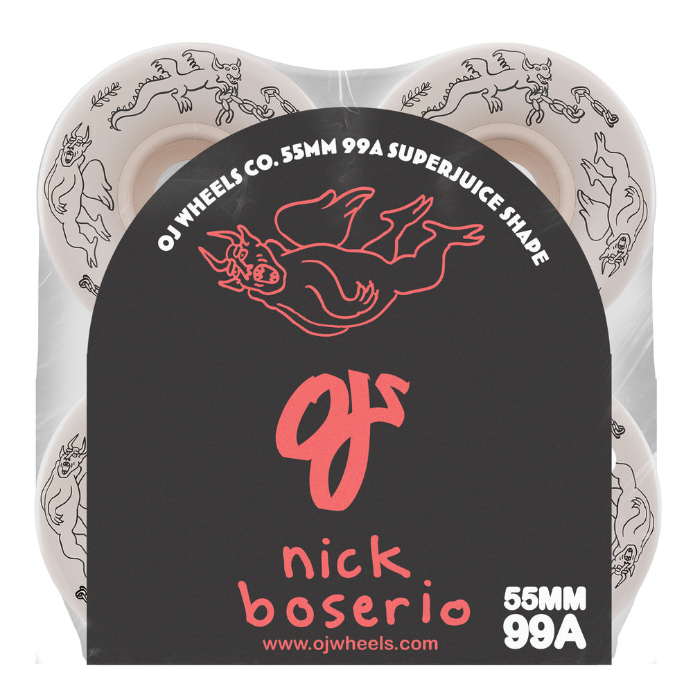 OJ WHEEL オージェー ウィール NICK BOSERIO99A 55mm 55mm/99a Nick Boserio Heavy Devils | OJ Skateboard Wheels