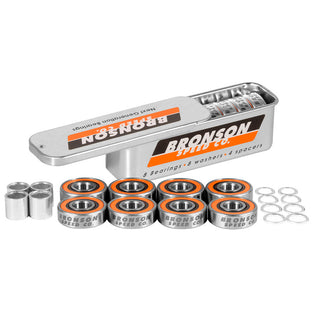 G3 Bronson Skateboard Bearings No Color