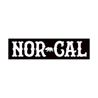 True North 6in Nor Cal Stickers (25 Pack) Black