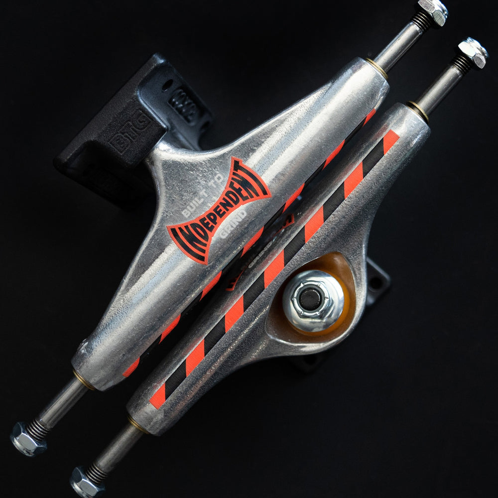 Stage 11 Built To Grind Silver / Black | Independent Skateboard Trucks