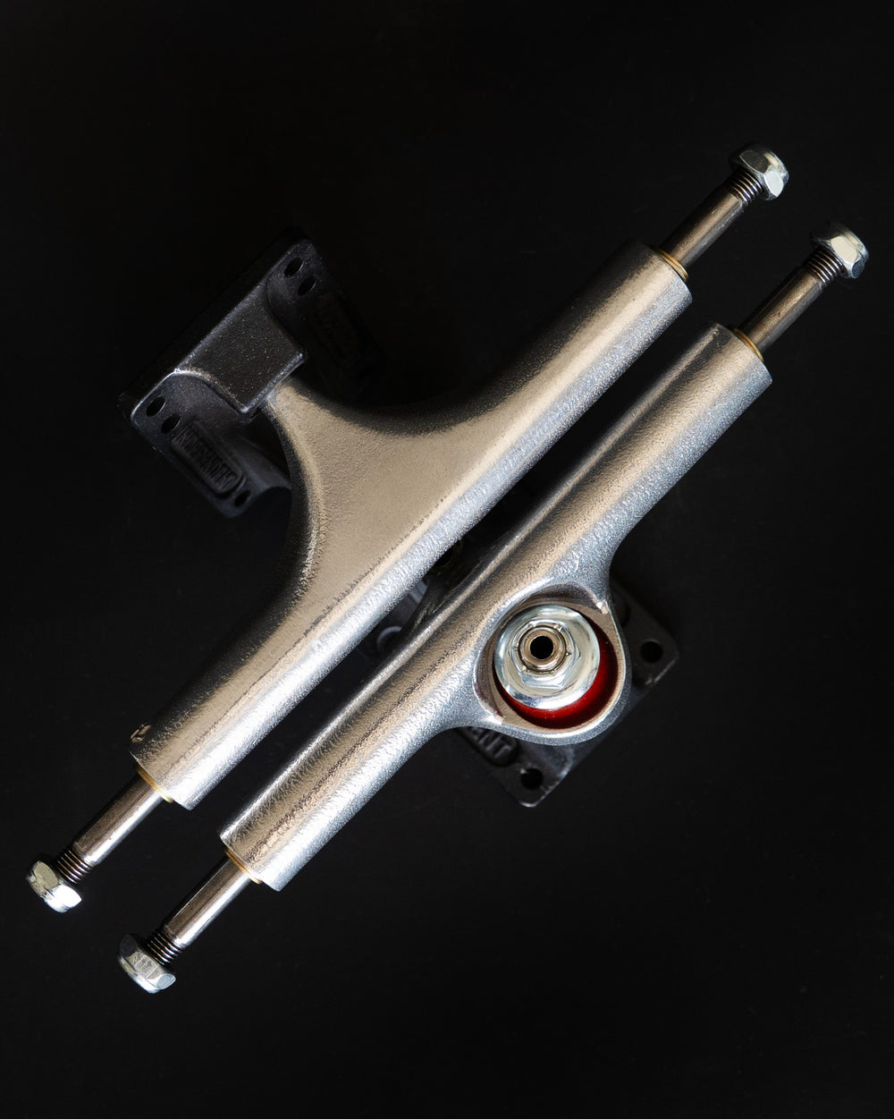 Stage 4 Silver / Ano Black | Hollow Trucks | Independent