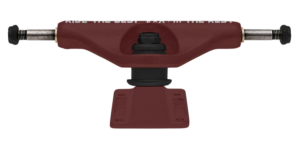 Stage 11 Forged Hollow RTB FTR | Burgundy Skateboard Trucks | Indy