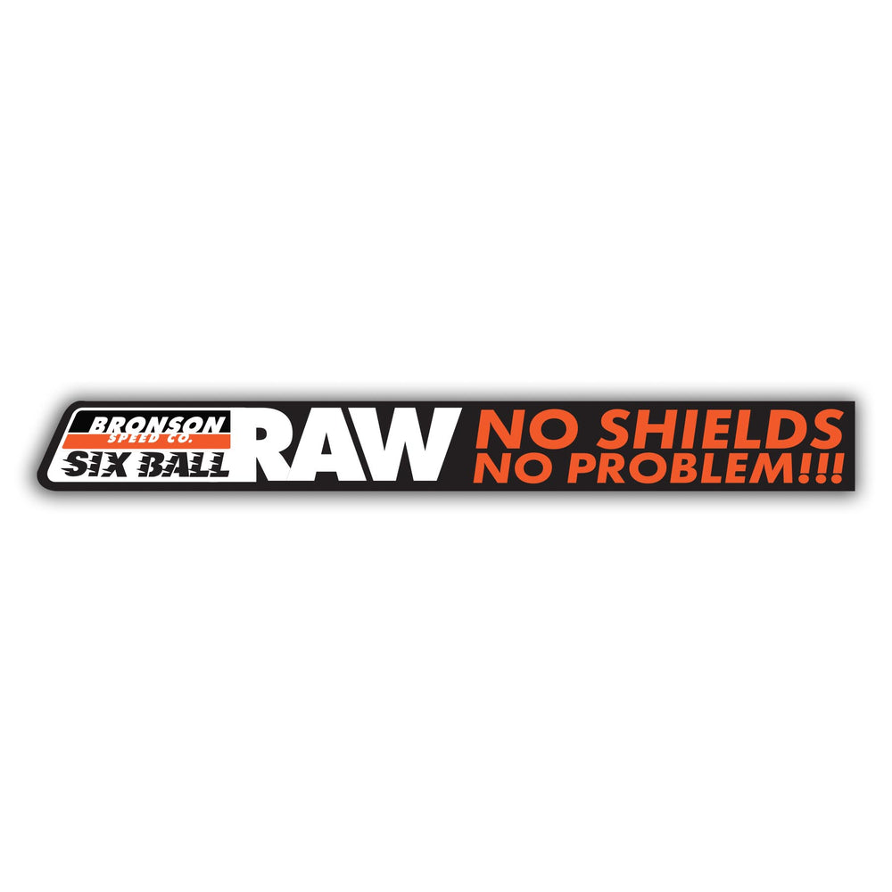 Six Ball Raw Shieldless Skateboard Bearings | Bronson Speed Co.