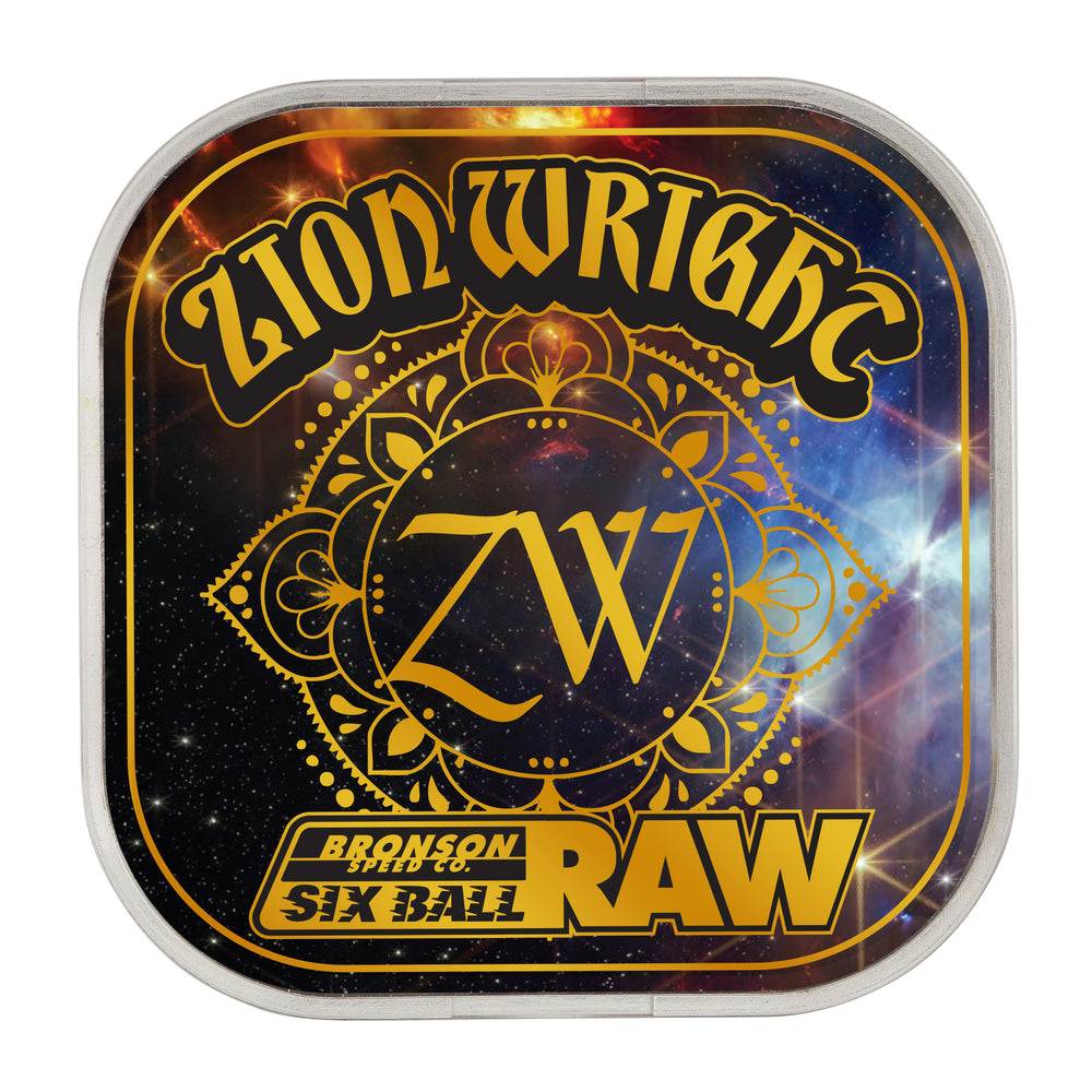 Zion Wright Pro Raw | 6 Ball Shieldless Skate Bearings | Bronson