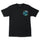 Wave Dot Mens Santa Cruz T-Shirt Black