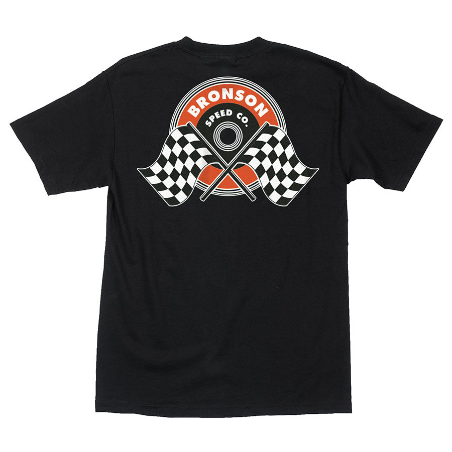 00s NHS BRONSON SPEED CO vtg Tシャツ powell Winners Circle Bronson Speed Co. Mens T-Shirt