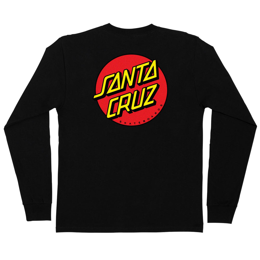 SANTA CRUZ   Classic Dot  L/S　ロンT　白M SANTACRUZ / CLASSIC DOT L/S Tee