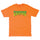 Creature Logo Mens T-Shirt Safety Orange