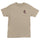 Screaming Hand Mens Santa Cruz T-Shirt Sand W/Maroon/Grey