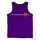 Classic Dot Mens Santa Cruz Tank Purple