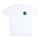 Wave Dot Mens Santa Cruz T-Shirt White