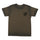Opus Dot Mens Santa Cruz T-Shirt Seam Spray Olive